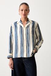 Max Mara női selyem ing WKDCORONA - sötétkék 38