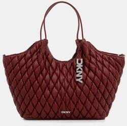 DKNY vászontáska női műbőr PAULA - piros Univerzális méret