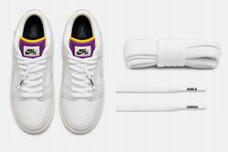 Nike Fehér Supreme cipőfűző Dunk 120 cm World Famous (Sznurówki do butów Supreme dł. 120)