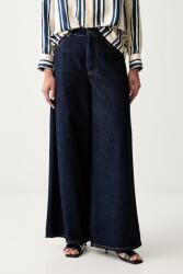 Weekend Max Mara széles szárú női farmer WKDZATTERA - sötétkék 42