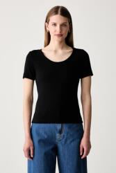 Weekend Max Mara basic női pamut elasztánnal WKDMULTIJ - fekete S