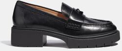 Coach loafer női bőr Leah Loafer - fekete Női 36