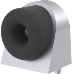 KWS ajtóütköző 2028 37x48x50mm alumínium ezüst lakkozott (SCH-102283710)