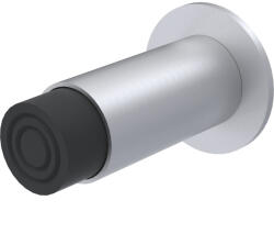 KWS fali ajtóütköző 2064 rugós puffer hossz 80 mm alumínium ezüst eloxált (SCH-102283831)
