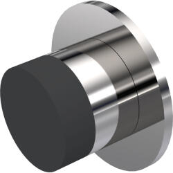 KWS fali ajtóütköző 2007 átmérő 50 mm nemesacél fényes (SCH-102283560)