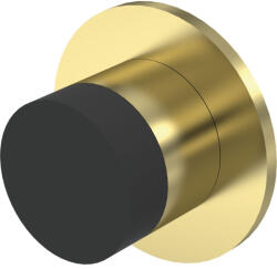 KWS fali ajtóütköző 2069 átmérő 30 mm hossz 28 mm sárgaréz matt (SCH-102283890)