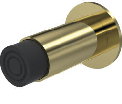 KWS fali ajtóütköző 2066 rugós puffer hossz 120 mm sárgaréz fényes (SCH-102283849)