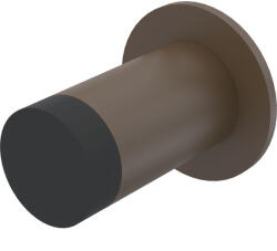 KWS fali ajtóütköző 2075 átmérő 30 mm hossz 80 mm alumínium sötétbarna eloxált (SCH-102283903)