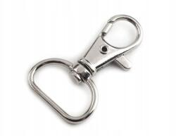 Stoklasa Fém forgó karabiner, nikkel, lyuk 18 mm, 5 db (090573_106382_16781)