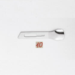 SalonTools mobilier, aparate și accesorii ProSafe cuțite de pedichiură sterile din oțel #10, 20 bucăți - pentru o îngrijire elegantă (XS370158)