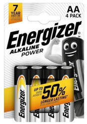 Energizer Power Alkáli Ceruza Elem AA B4 (EPAA)