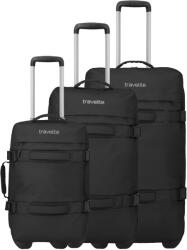 Travelite Bolonia Wheeled Duffle S, M, L Black Valiza