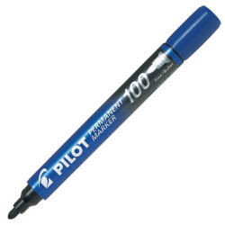Pilot Alkoholos marker 1mm, kerek hegyű, Pilot 100 kék (RRSCA100L)