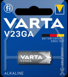 VARTA Elem A23 12V-os alkáli riasztó elem Varta (RR24613)