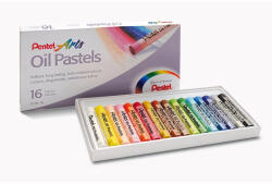 Pentel Kréta olajpasztell készlet, PHN-16U Pentel, 16 klf. szín (RR31161)