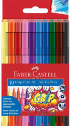 Faber-Castell Rostirón, filctoll készlet, GRIP Faber-Castell 10 klf. szín (RR68248)