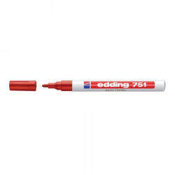 edding Lakkmarker 1-2mm, kerek Edding 751 piros (RR7580097002)