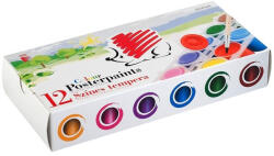 ICO Tempera tégelyes 12x25ml, Süni Ico 12 klf. szín (RR7270118001)