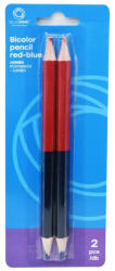 BLUERING Postairón vastag Bluering® 2 db/blisz piros-kék (RR30629)
