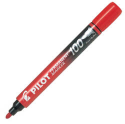 Pilot Alkoholos marker 1mm, kerek hegyű, Pilot 100 piros (RRSCA100R)
