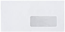 Bluering Boríték LA4 szilikonos bélésnyomott jobb ablakos 35x90mm 110x220mm J28A20 Bluering® fehér (RRBORLA4SZILI3590)