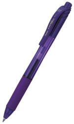 Pentel Rollertoll zselés golyóátmérő 0, 7 mm, Pentel EnerGelX BL107-VX, írásszín lila (RR42473)