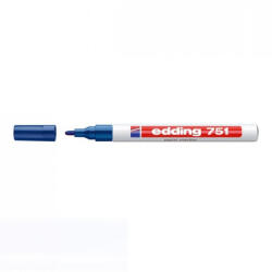 edding Lakkmarker 1-2mm, kerek Edding 751 kék (RR7580097003)