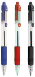 Zebra Golyóstoll 1 mm, Zebra Z-Grip, piros (RR64467)