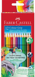 Faber-Castell Színes ceruza készlet háromszögletű GRIP Faber-Castell 12klf. szín (RR68121)