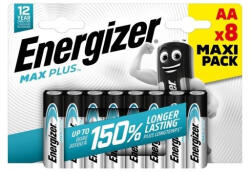 Energizer Elem AA ceruza LR06 Max Plus 8 db/csomag, Energizer (RR64304)