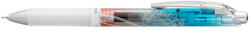 Pentel Rollertoll zselés 0, 5mm, tűhegyű Pentel EnerGelX, Kiriko Edition, Kikutsunagi írásszín kék (RR69367)