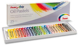 Pentel Kréta olajpasztell készlet, PHN-25U Pentel, 25 klf. szín (RR31162)