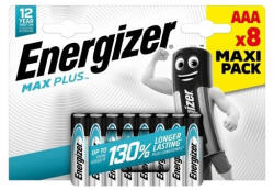 Energizer Elem AAA mikro LR03 Max Plus 8 db/csomag, Energizer (RR64303)