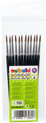 Nebulo Ecset 4-es festett nyéllel 12 db/csomag, Nebulo (RRHE14F)