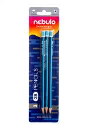 Nebulo Grafitceruza 2B, 3 db-os, Nebulo (RR32250)