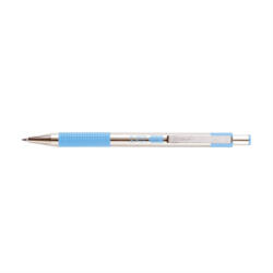 Zebra Golyóstoll 0, 7mm, pasztell világoskék test, Zebra F-301, írásszín kék (RR43261)