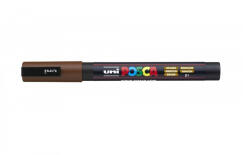uni Dekormarker 0, 9-1, 3mm, Uni Posca PC-3M barna (RR2UPC3MB)