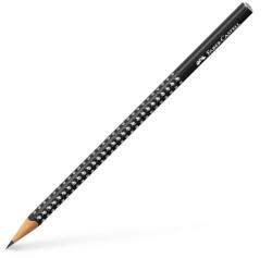 Faber-Castell Grafitceruza B, háromszögletű SPARKLE Faber-Castell fekete test (RR68027)