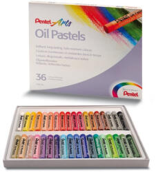 Pentel Kréta olajpasztell készlet, PHN-36U Pentel, 36 klf. szín (RR31163)