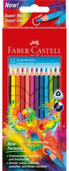 Faber-Castell Színes ceruza készlet háromszögletű papagáj Faber-Castell 12klf. szín (RR68125)