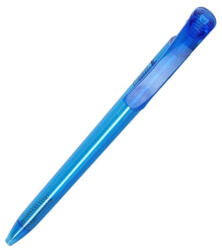 BLUERING Golyóstoll 0, 8mm, nyomógombos műanyag kék test, S88, Bluering® írásszín kék (RRBR897947STAR)