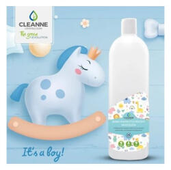 CLEANNE Mosógél 1 liter (20 mosás) fehér és színes ruhákhoz Cleanne_Baba-Mama Its a boy (RR64733)