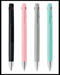 Zebra Golyóstoll 0, 7 mm, háromszínű, Zebra bLen 3C, rózsaszín test írásszín kék (RR64454)
