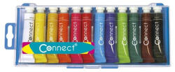 Connect Tempera 12x12ml, készlet, Connect (RR303832)