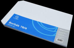 Bluering Boríték TB/4 öntapadó bélésnyomott 250x353mm Bluering® 25 db/csom fehér (RR47696)