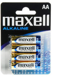 Maxell Elem AA ceruza LR6 alkaline 4 db/csomag, Maxell (RR72375804EU)