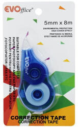 EVOffice Hibajavító roller 5mm x 8m Compact áttetsző test EVOffice (RR50823)