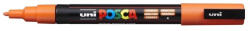 uni Dekormarker 0, 9-1, 3mm, Uni Posca PC-3M narancs (RR2UPC3MN)