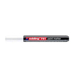 edding Lakkmarker 1-2mm, kerek Edding 791 fehér (RR39259)