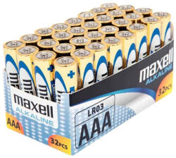Maxell Elem AAA mikro LR03 zsugorfóliás alkaline 4 db/csomag, Maxell (RR79026004CN)